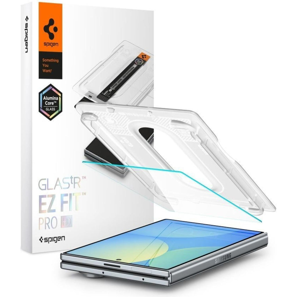 Tempered Glass Samsung Galaxy Z Fold8 Spigen GLAS.tR EZ Fit Pro HD AluminaCore 10H+ Ανθεκτικό Αντιχαρακτικό Γυαλί Προστασίας 