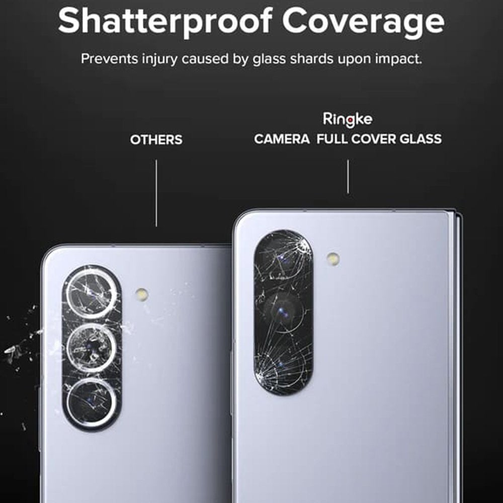 Tempered Glass Samsung Galaxy Z Fold5 Ringke Camera Protector Full Cover Glass Αντιχαρακτικό Γυαλί Προστασίας για Φακό Κάμερα
