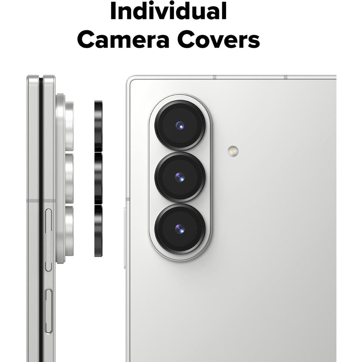 Tempered Glass Samsung Galaxy Z Fold7 Ringke Camera Lens Frame Glass Αντιχαρακτικό Γυαλί Προστασίας για Φακό Κάμερας 2 Τεμάχι