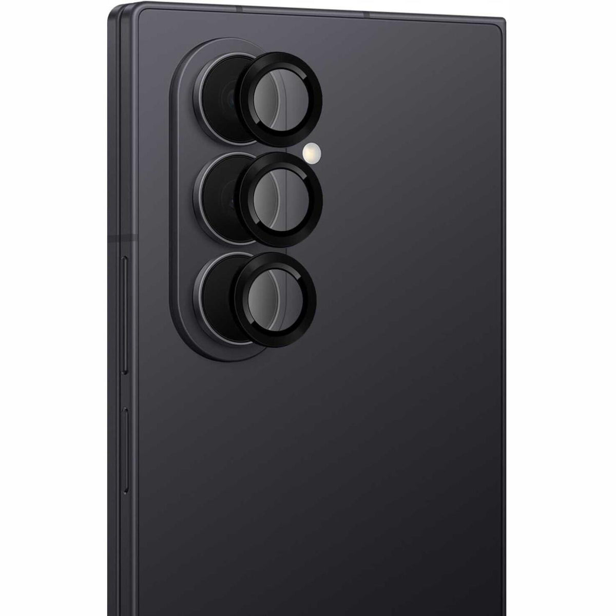 Tempered Glass Samsung Galaxy Z Fold7 Spacecase Camera Ring Αντιχαρακτικό Γυαλί Προστασίας για Φακό Κάμερας με Πλαίσιο Αλουμι