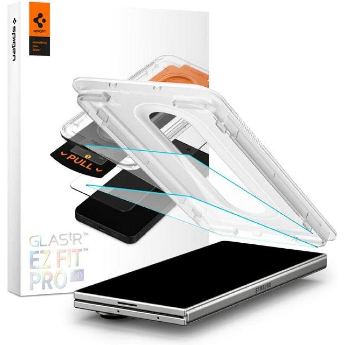 Tempered Glass Samsung Galaxy Z Fold8 Ultra / Z Fold7 Spigen GLAS.tR EZ Fit Pro HD Αντιχαρακτικό Γυαλί Προστασίας Εξωτερικής 