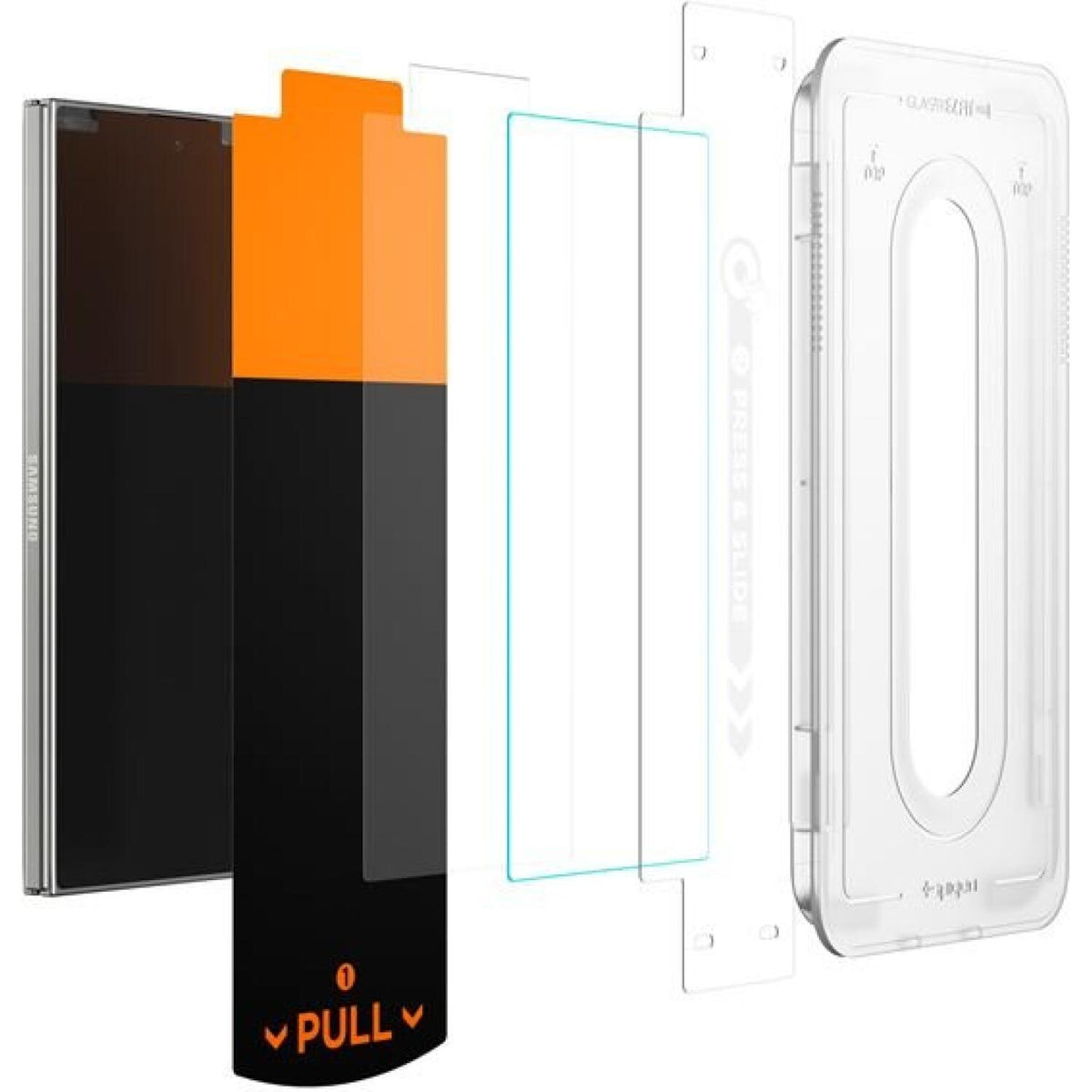 Tempered Glass Samsung Galaxy Z Fold8 Ultra / Z Fold7 Spigen GLAS.tR EZ Fit Pro HD Αντιχαρακτικό Γυαλί Προστασίας Εξωτερικής 