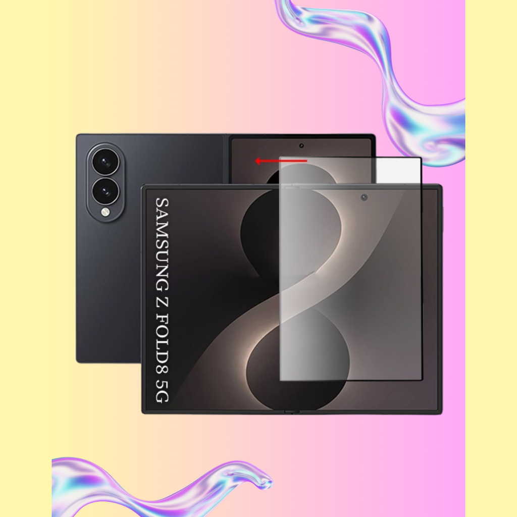 Tempered Glass Samsung Galaxy Z Fold8 Techsuit 111D Full Glue Full Face Αντιχαρακτικό Γυαλί Προστασίας Εξωτερικής Οθόνης - Bl