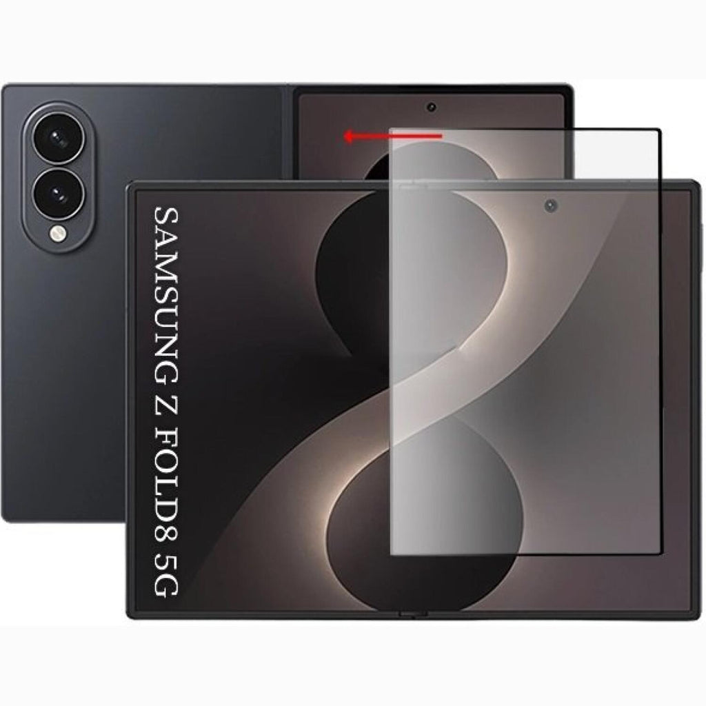 Tempered Glass Samsung Galaxy Z Fold8 Techsuit 111D Full Glue Full Face Αντιχαρακτικό Γυαλί Προστασίας Εξωτερικής Οθόνης - Bl