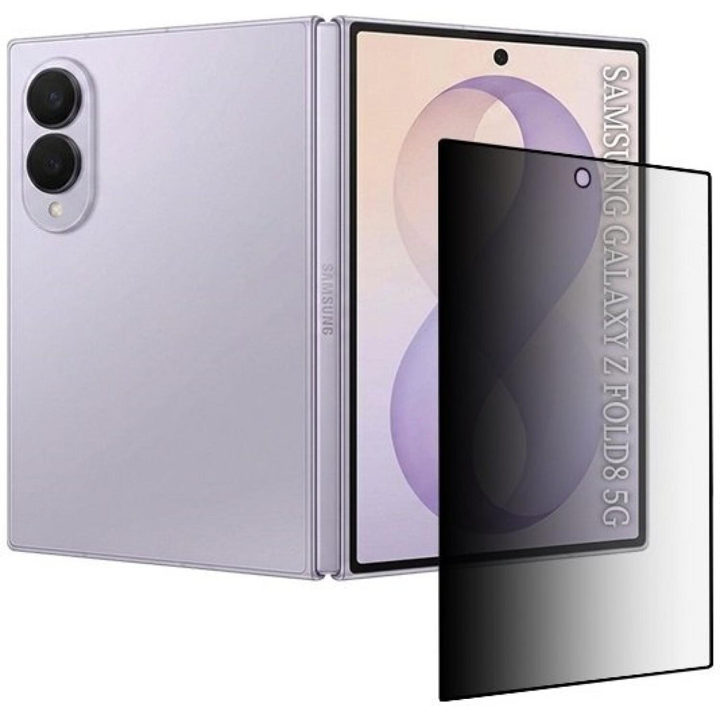 Tempered Glass Samsung Galaxy Z Fold8 Techsuit 111D Privacy Full Glue Full Face Αντιχαρακτικό Γυαλί Προστασίας Απορρήτου Εξωτ