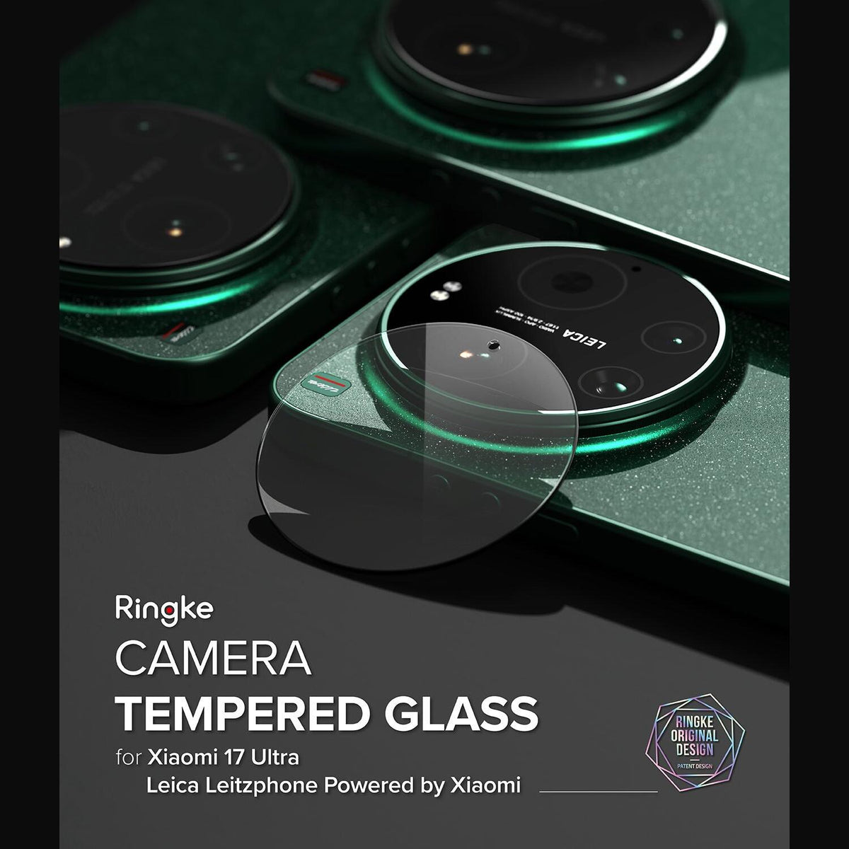 Tempered Glass Xiaomi 17 Ultra Ringke Camera Glass Αντιχαρακτικό Γυαλί Προστασίας για Φακό Κάμερας 2 Τεμάχια - Clear (8800328