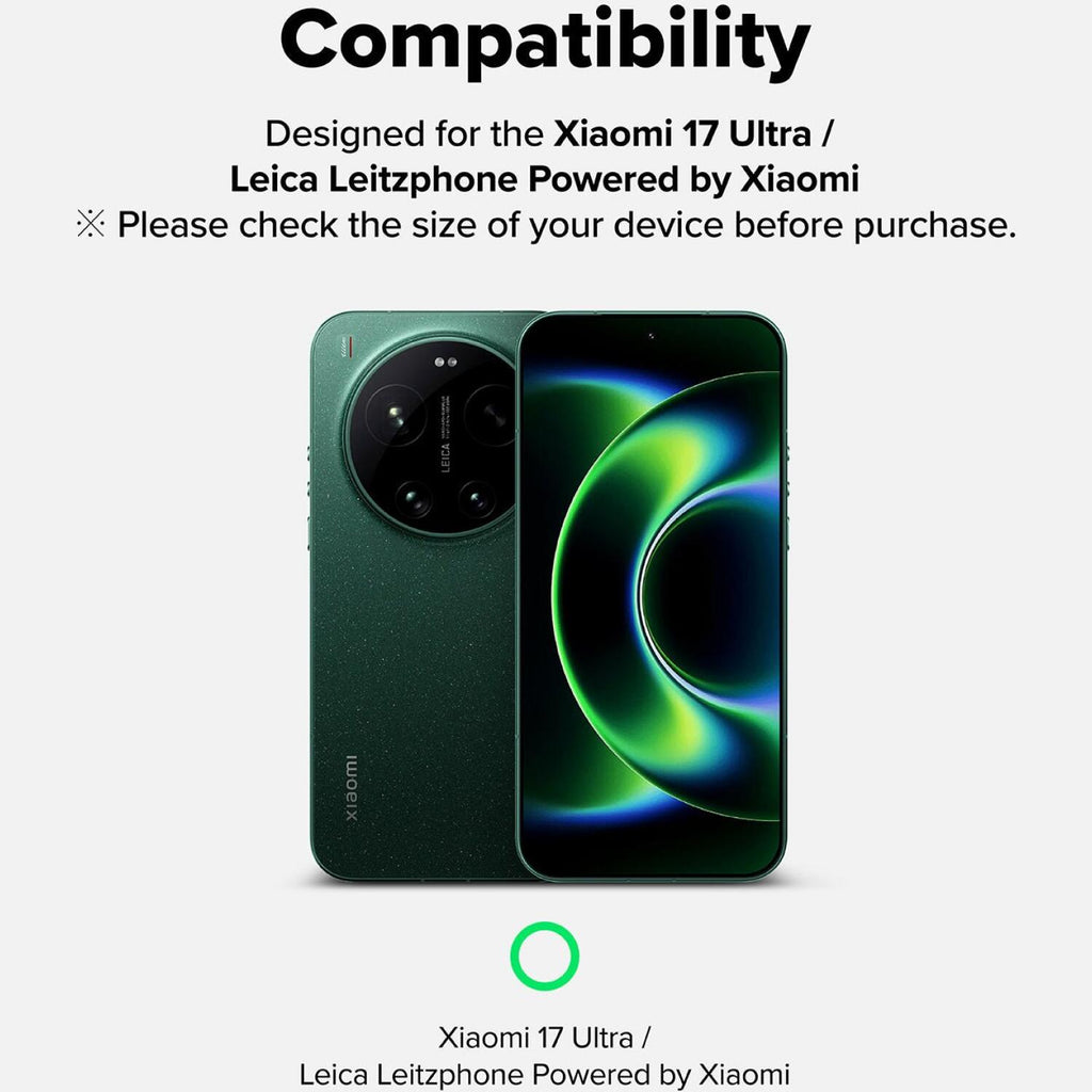 Tempered Glass Xiaomi 17 Ultra Ringke Camera Glass Αντιχαρακτικό Γυαλί Προστασίας για Φακό Κάμερας 2 Τεμάχια - Clear (8800328