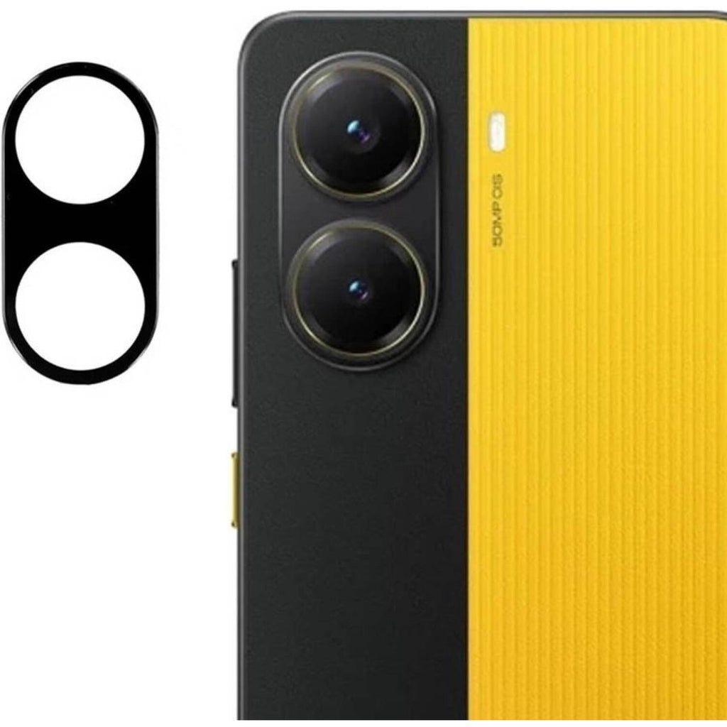 Tempered Glass Xiaomi Poco X7 Pro Techsuit Full Camera Αντιχαρακτικό Γυαλί Προστασίας για Φακό Κάμερας - Black (5949419277205
