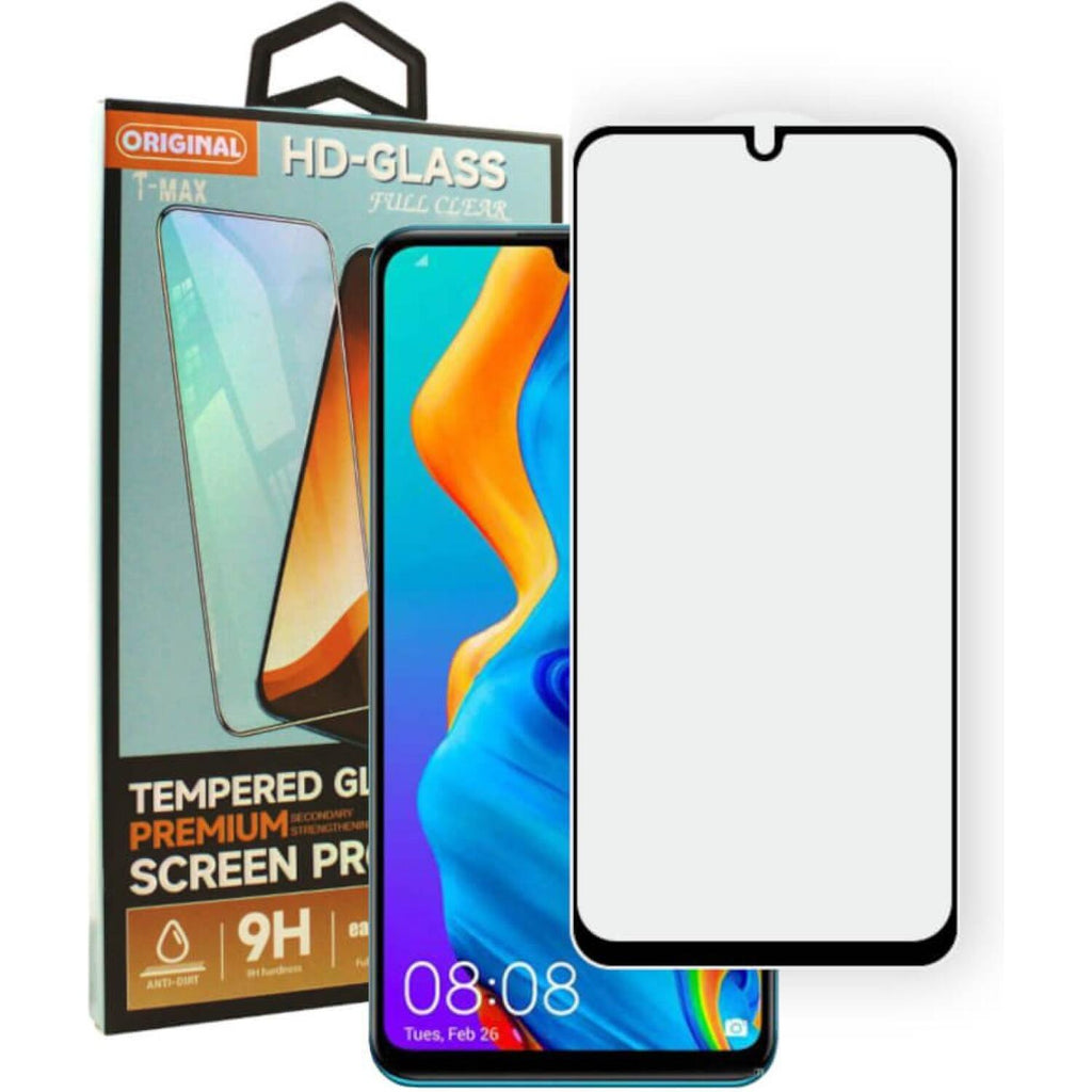 Tempered Glass Xiaomi Redmi 15C 4G / Poco C85 4G T-Max Premium Full Glue Αντιχαρακτικό Γυαλί Προστασίας Οθόνης - Black (52060