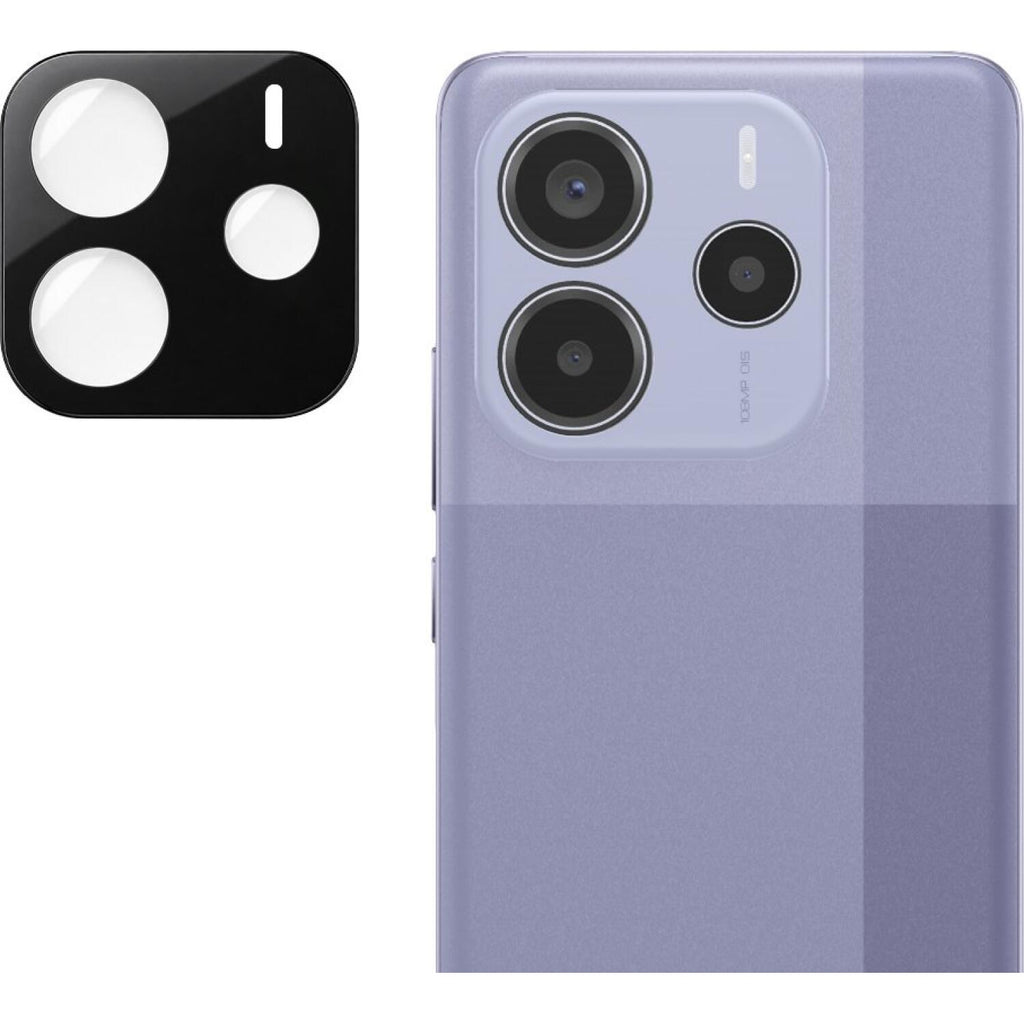 Tempered Glass Xiaomi Redmi Note 14 5G Techsuit Full Camera Αντιχαρακτικό Γυαλί Προστασίας για Φακό Κάμερας - Black (59494192