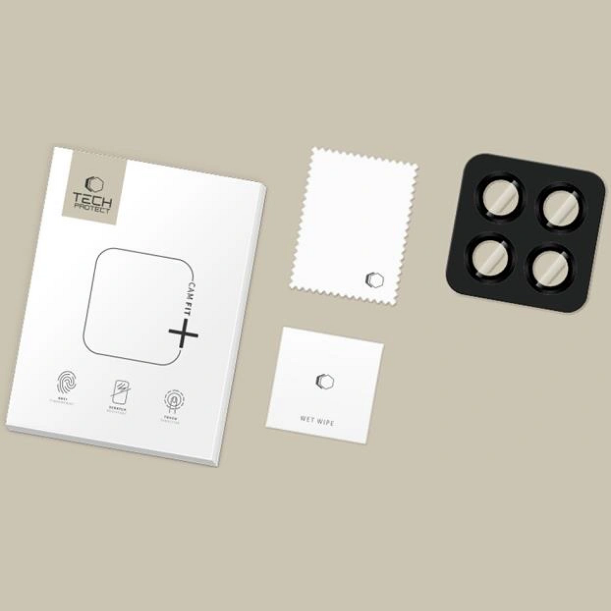 Tempered Glass Xiaomi Redmi Note 15 Pro 5G / Redmi Note 15 Pro Plus / Poco M8 Pro Tech-Protect Camring Fit+ Αντιχαρακτικό Γυα