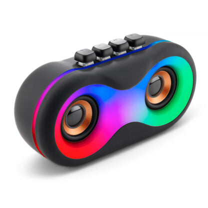 The Source Wireless Light Up Retro Speaker – Ασύρματο Retro Ηχείο Με Φωτισμό