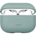 Θήκη AirPods Pro 2nd Gen Uniq Lyden Duo Series Premium Σκληρή από Vegan Δέρμα με Λουράκι Χειρός - Washed Blue / Black (UNIQ-A