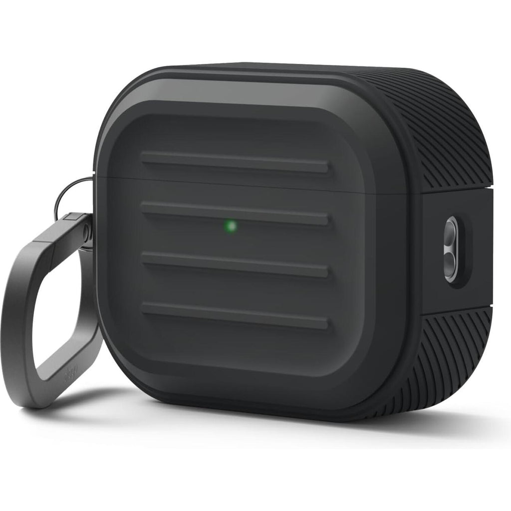 Θήκη AirPods Pro 3rd Gen Elago Armor Hang Case Σιλικόνης - Black (EAPP3AM-HANG-BK)