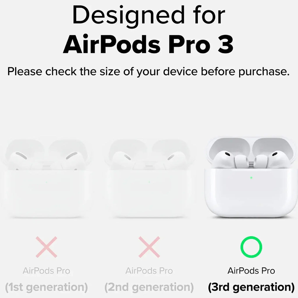 Θήκη AirPods Pro 3rd Gen Ringke Air Σιλικόνης - Clear (8800293859345)