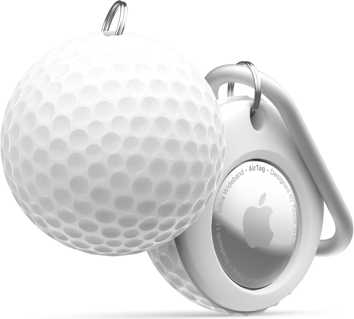 Θήκη AirTag 2 / 1 Elago Ball Series Golf Case Premium Σιλικόνης με Μπρελόκ - Golf (EAT2-BALL-GOLF)