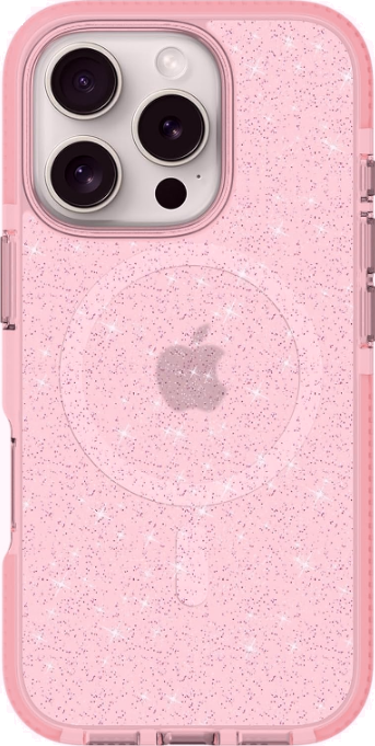 Θήκη Apple iPhone 16 Pro - Prodigee Super Star Σκληρή Ανθεκτική Διάφανη με MagSafe - Rose (IPH16P-6.1-SSTR-RSE)