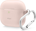 Θήκη Apple AirPods 5 / 4 - Elago Silicone Hang Case Σιλικόνης - Sand Pink (EAP4SC-HANG-SPK)