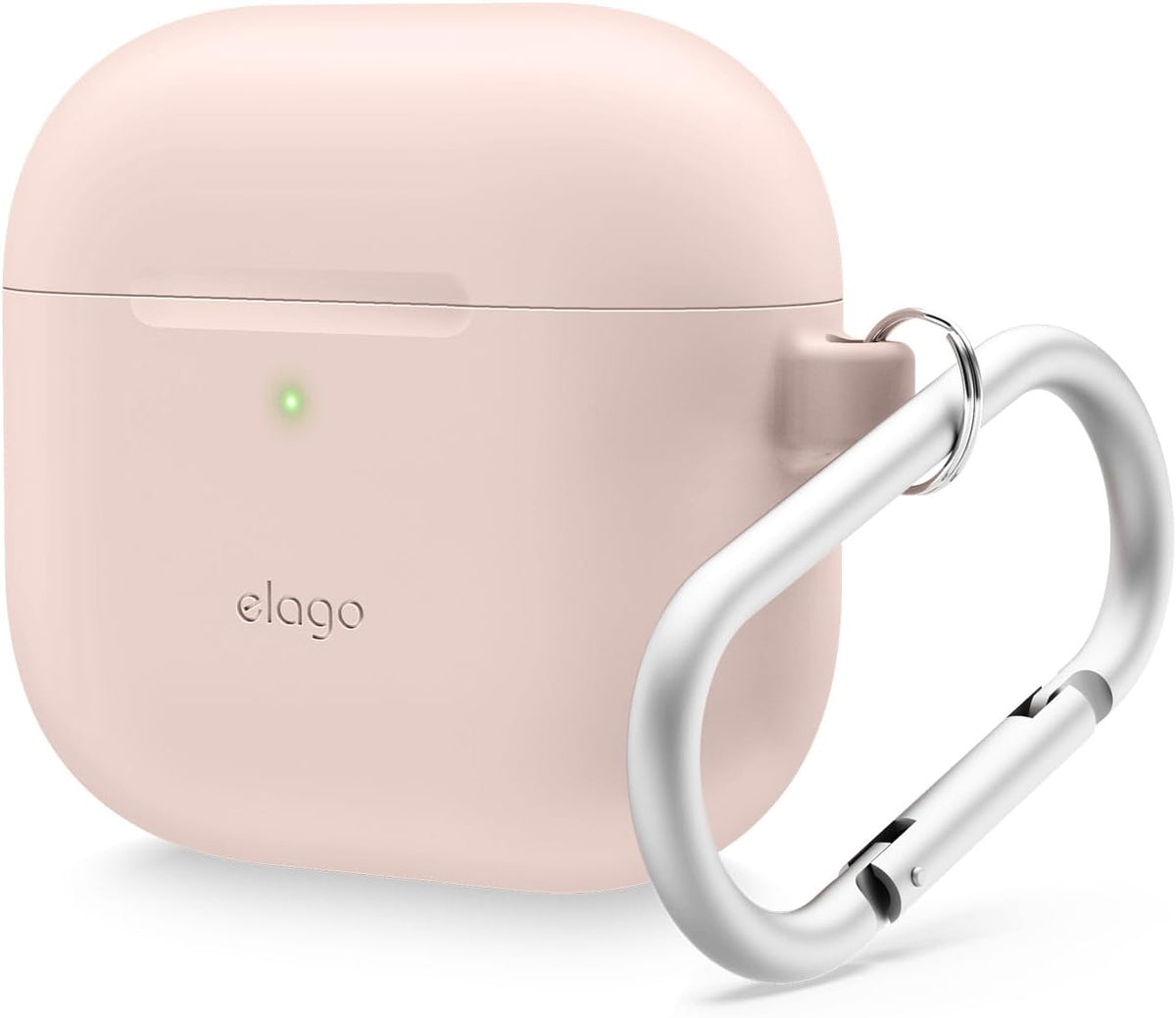 Θήκη Apple AirPods 5 / 4 - Elago Silicone Hang Case Σιλικόνης - Sand Pink (EAP4SC-HANG-SPK)