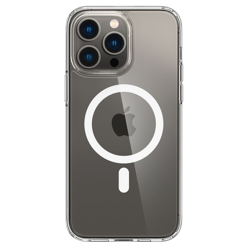 Θήκη Apple iPhone 14 Pro - Spigen Ultra Hybrid MagFit με MagSafe - White (ACS04969)