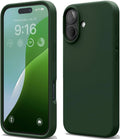 Θήκη Apple iPhone 16 - Elago Silicone Case Premium Σιλικόνης - Alpine Green (ES16SC61-APGR)
