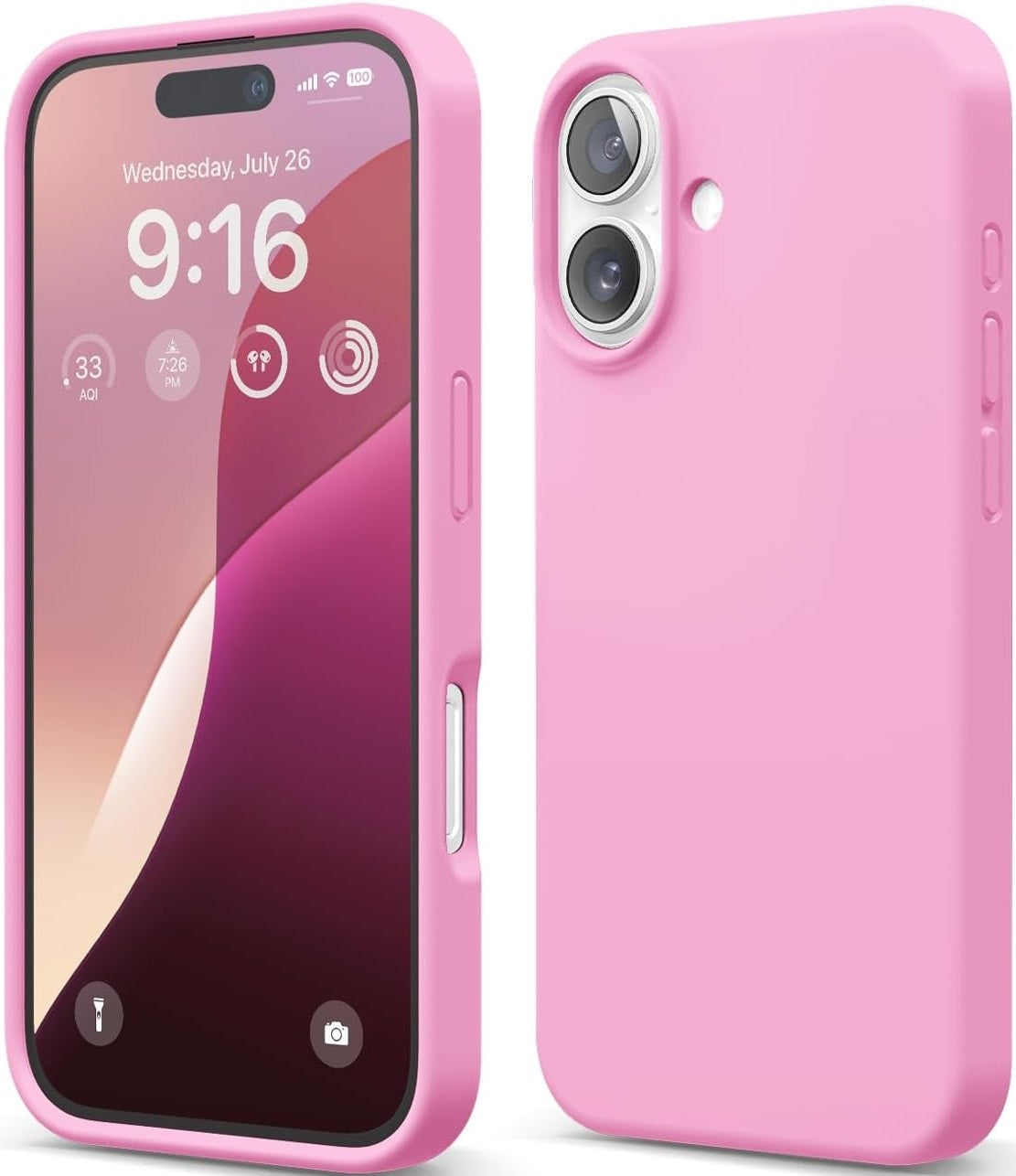 Θήκη Apple iPhone 16 - Elago Silicone Case Premium Σιλικόνης - Hot Pink (ES16SC61-HPK)