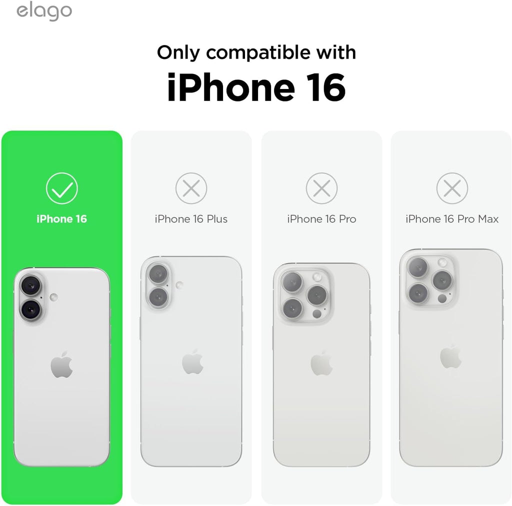 Θήκη Apple iPhone 16 - Elago Silicone Case Premium Σιλικόνης - Light Lilac (ES16SC61-LLIL)