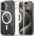 Θήκη Apple iPhone 16 Plus - Tech-Protect FlexAir Hybrid Σκληρή Διάφανη με MagSafe - Clear (5906302311477)
