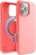 Θήκη Apple iPhone 16 Pro - Elago Magnetic Silicone Case Premium Σιλικόνης με MagSafe - Pink (ES16MSSC63PRO-PK)