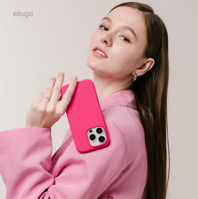 Θήκη Apple iPhone 16 Pro - Elago Silicone Case Premium Σιλικόνης - Ice Red (ES16SC63PRO-IRED)