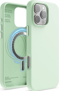 Θήκη Apple iPhone 16 Pro Max - Elago Magnetic Silicone Case Premium Σιλικόνης με MagSafe - Soft Mint (ES16MSSC69PRO-SMT)