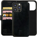 Θήκη Apple iPhone 16 Pro Max - Rosso Element 2 in 1 PU Πορτοφόλι - Black (8719246454363)