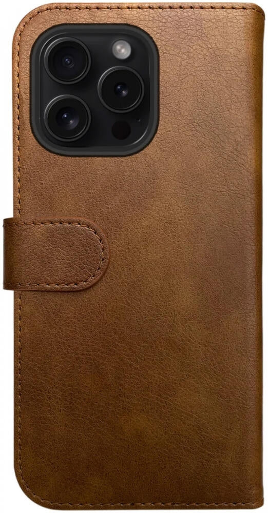 Θήκη Apple iPhone 16 Pro Max - Rosso Element PU Πορτοφόλι - Brown (8719246453922)