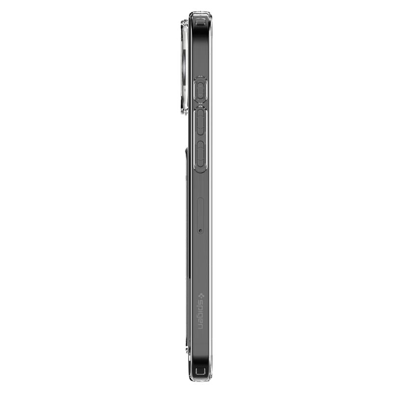 Θήκη Apple iPhone 16 Pro Max - Spigen Crystal Slot Σιλικόνης με Υποδοχή για Κάρτα - Crystal Clear (ACS08011)