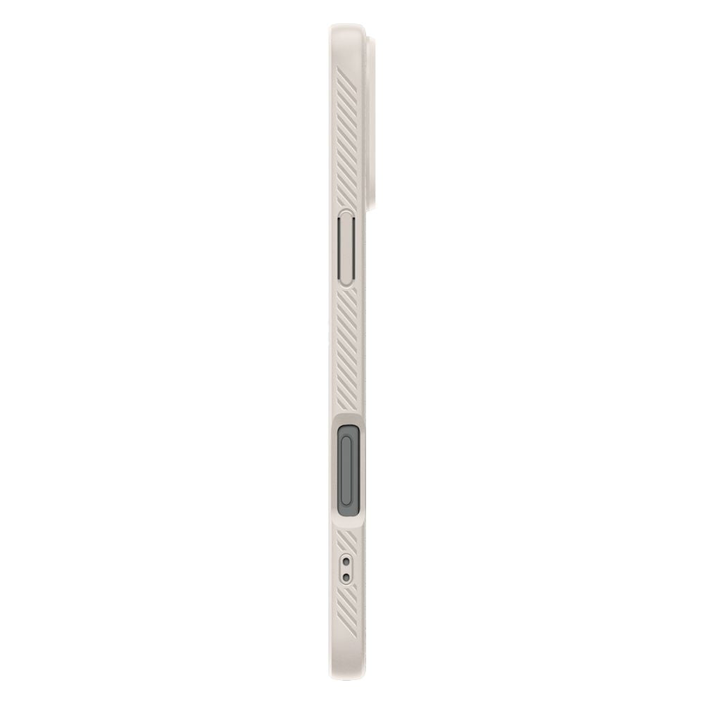 Θήκη Apple iPhone 16 Pro Max - Spigen Liquid Air Σιλικόνης - Natural Titanium (ACS07991)