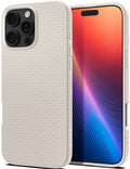 Θήκη Apple iPhone 16 Pro Max - Spigen Liquid Air Σιλικόνης - Natural Titanium (ACS07991)