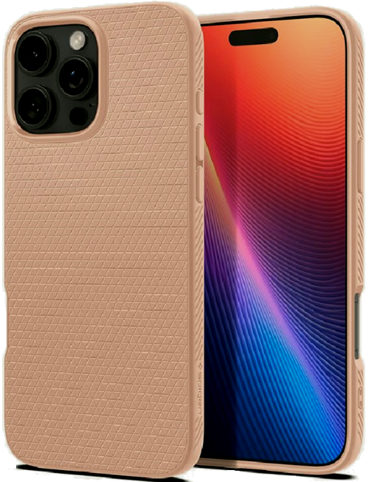 Θήκη Apple iPhone 16 Pro Max - Spigen Liquid Air Σιλικόνης - Rose Titanium (ACS08687)