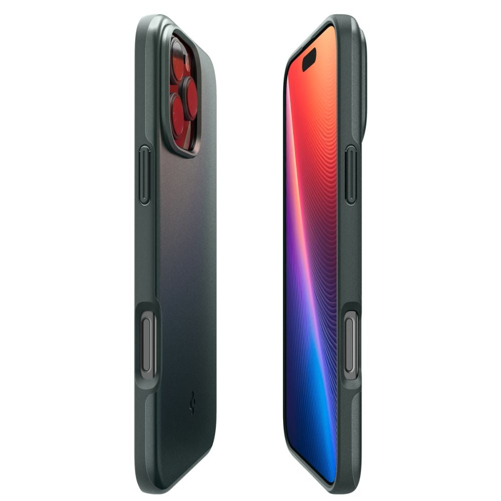 Θήκη Apple iPhone 16 Pro Max - Spigen Thin Fit MagFit Σκληρή με MagSafe - Abyss Green (ACS07981)