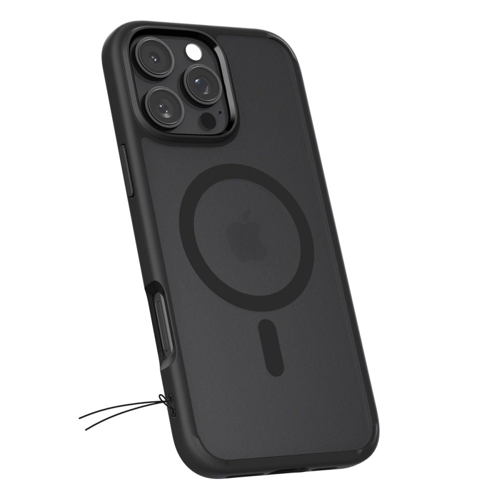 Θήκη Apple iPhone 16 Pro Max - Spigen Ultra Hybrid MagFit με MagSafe - Frost Black (ACS08003)