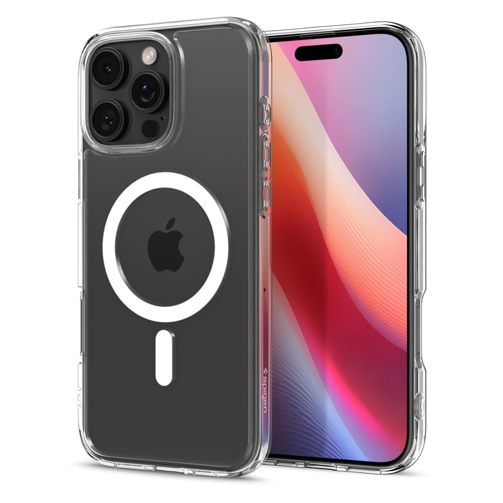 Θήκη Apple iPhone 16 Pro Max - Spigen Ultra Hybrid MagFit με MagSafe - White (ACS07998)