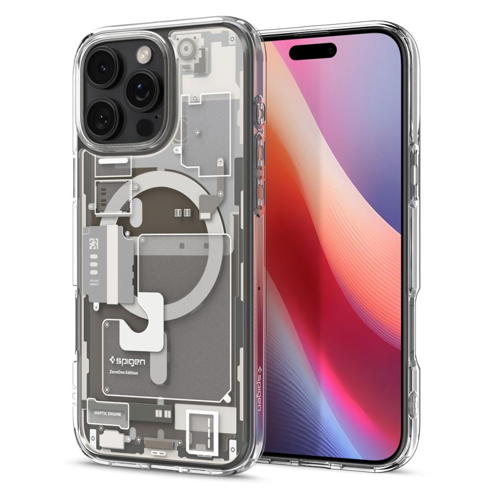 Θήκη Apple iPhone 16 Pro Max - Spigen Ultra Hybrid MagFit με MagSafe - Zero One Natural Titanium (ACS08381)