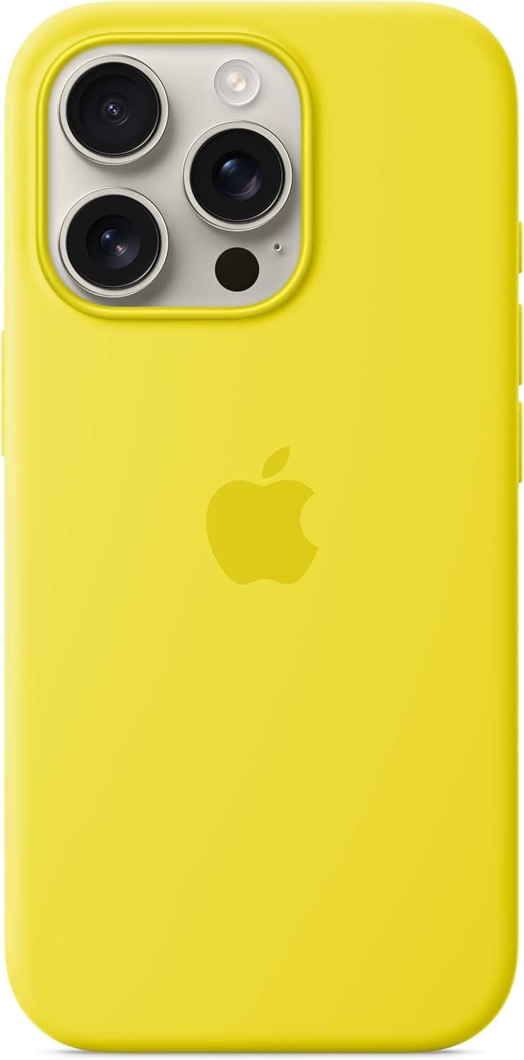 Θήκη Apple iPhone 16 Pro - Official Apple Silicone Case Σιλικόνης με MagSafe - Star Fruit (MYYQ3ZM/A)
