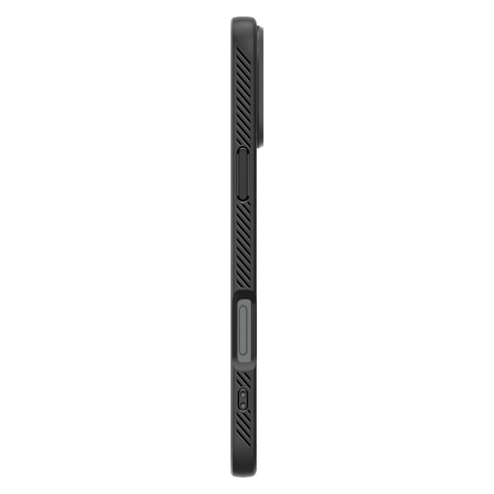 Θήκη Apple iPhone 16 Pro - Spigen Liquid Air Σιλικόνης - Matte Black (ACS08117)