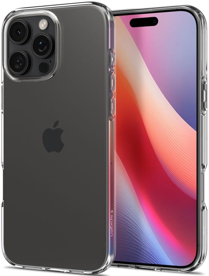 Θήκη Apple iPhone 16 Pro - Spigen Liquid Crystal Σιλικόνης - Crystal Clear (ACS08112)