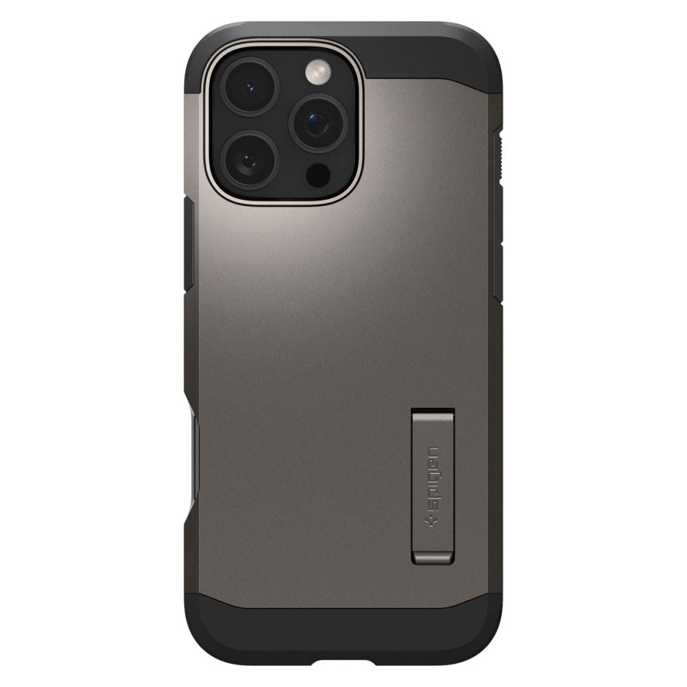 Θήκη Apple iPhone 16 Pro - Spigen Tough Armor AI MagFit Ανθεκτική με MagSafe - Gunmetal (ACS08145)