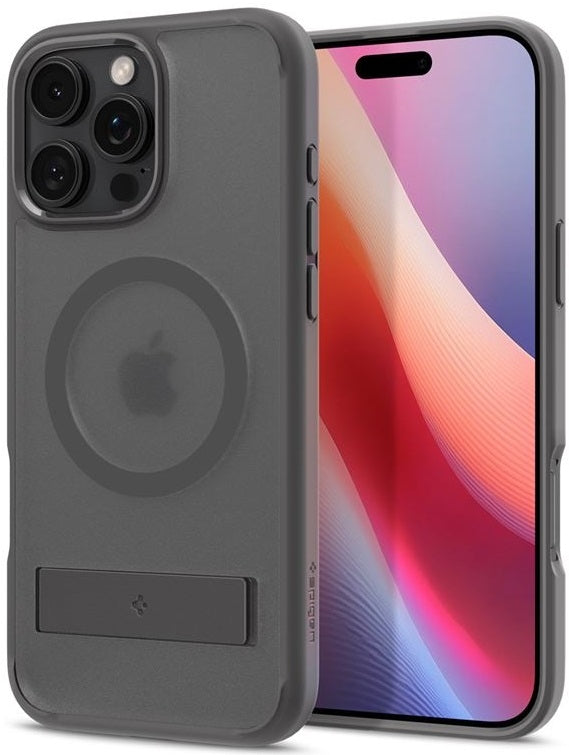 Θήκη Apple iPhone 16 Pro - Spigen Ultra Hybrid S MagFit Σκληρή με MagSafe - Frost Gray (ACS08380)