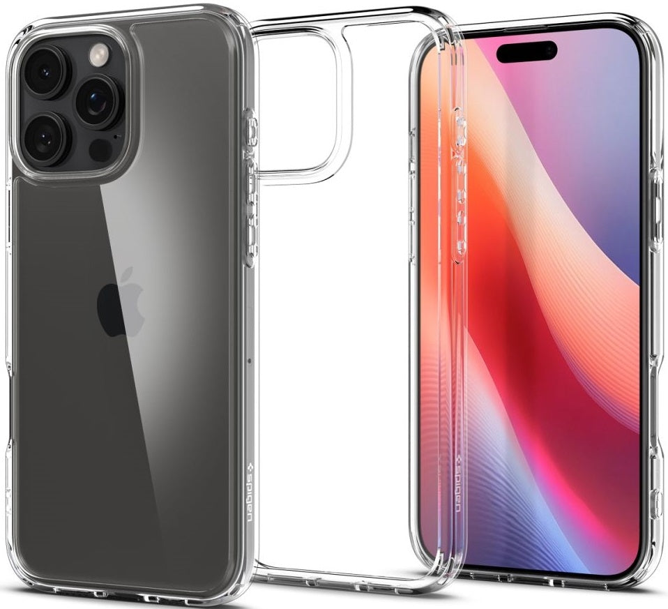Θήκη Apple iPhone 16 Pro - Spigen Ultra Hybrid Σκληρή - Crystal Clear (ACS08121)