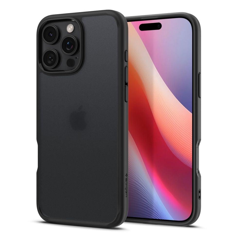 Θήκη Apple iPhone 16 Pro - Spigen Ultra Hybrid Σκληρή - Frost Black (ACS08124)