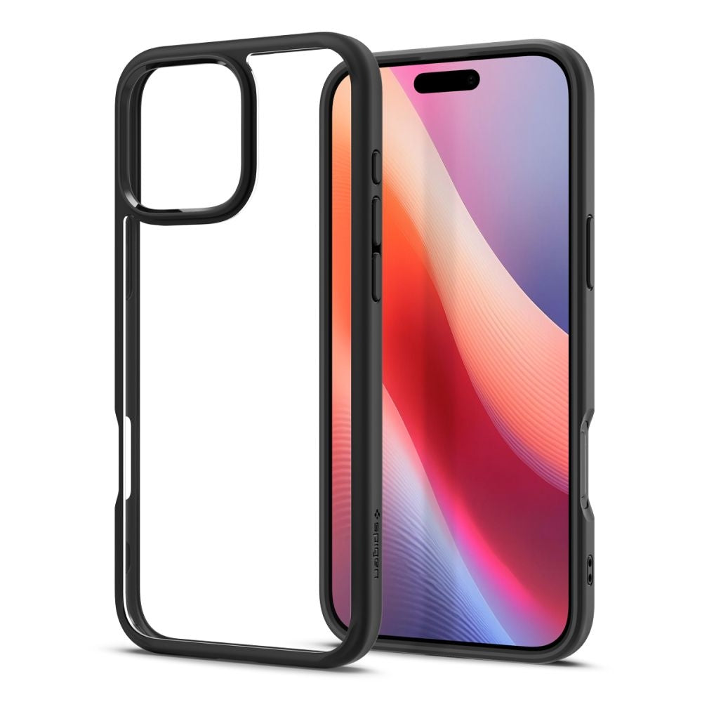 Θήκη Apple iPhone 16 Pro - Spigen Ultra Hybrid Σκληρή - Matte Black (ACS08125)