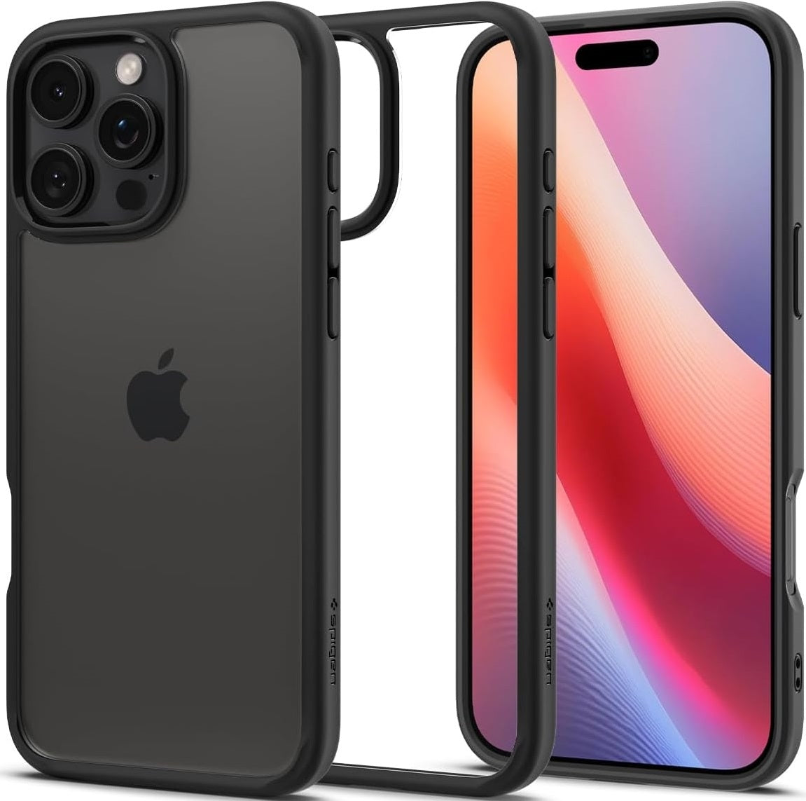 Θήκη Apple iPhone 16 Pro - Spigen Ultra Hybrid Σκληρή - Matte Black (ACS08125)